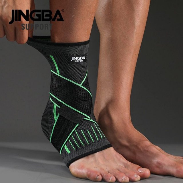 Protective Ankle Brace for Sports with Compression Nylon Strap - Image 6