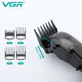 Professional Cordless Hair Clipper with DLC Coated Blades, Magnetic Motor, and USB Charging