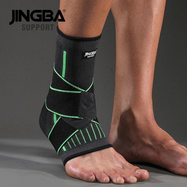Protective Ankle Brace for Sports with Compression Nylon Strap - Image 7