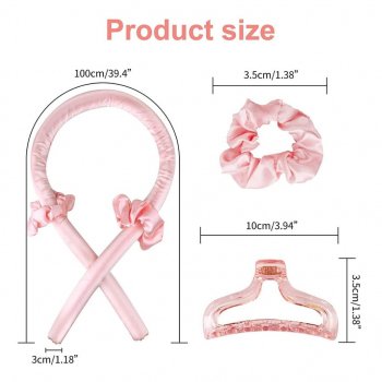 Heatless Hair Curling Rod Set