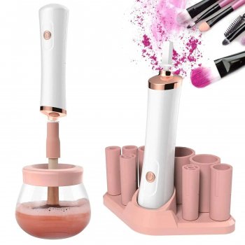 Electric Makeup Brush Cleaner and Dryer - Quick, Easy, and Effective Cleaning for Your Brushes