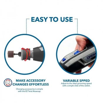 Cordless Pet Nail Grooming Kit