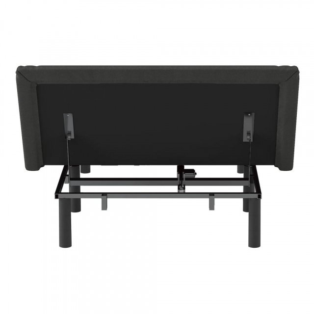 Queen-Size Adjustable Electric Bed Frame with Remote and Folding Design - Image 5