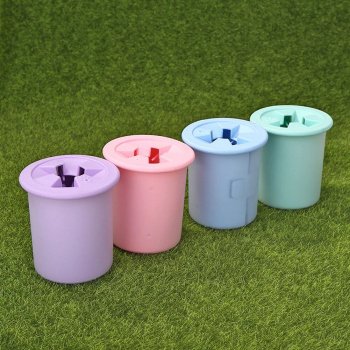 Easy Clean Pet Paw Washer Cup: Soft Silicone Dog & Cat Foot Cleaning Tool