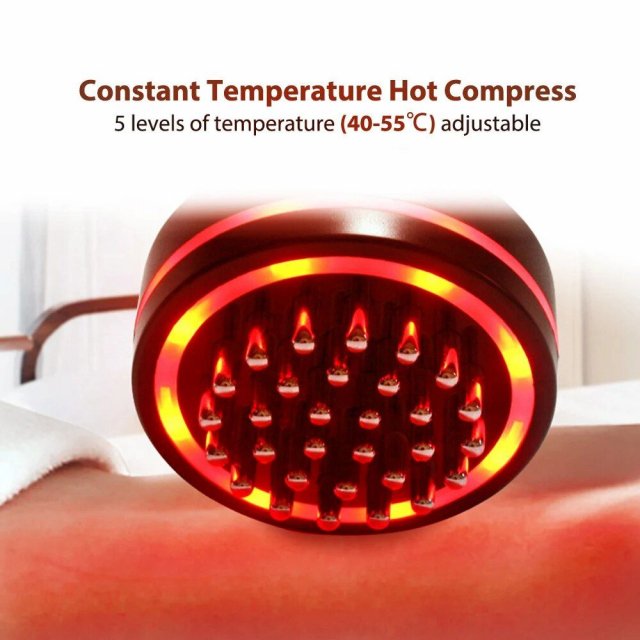 Vibrating Gua Sha Body Massager with Hot Compress & Microcurrent - Image 5