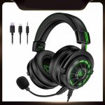 Wired Gaming Headset with 7.1 Surround Sound, Noise-Cancelling Mic, and Multi-Device Compatibility