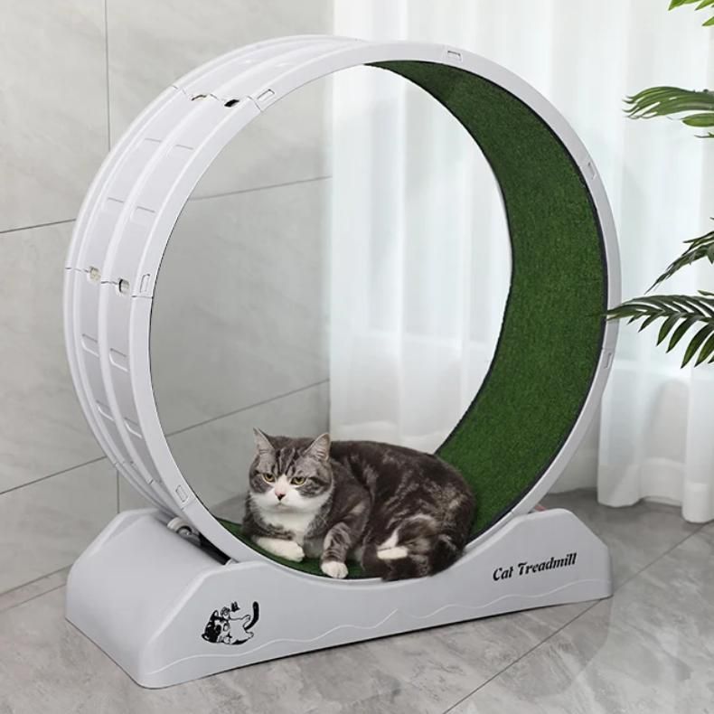 Ibasenice Cat Exercise Wheel Replacement Mat Durable Scratch Resistant