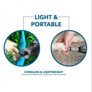 Cordless Pet Nail Grooming Kit