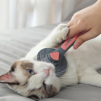 Self-Cleaning Cat & Dog Grooming Comb