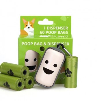 Portable Canvas Poop Bag Dispenser for Pets