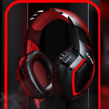 Alternative view of Wired Gaming Headset with 7.1 Surround Sound & RGB LED Lighting