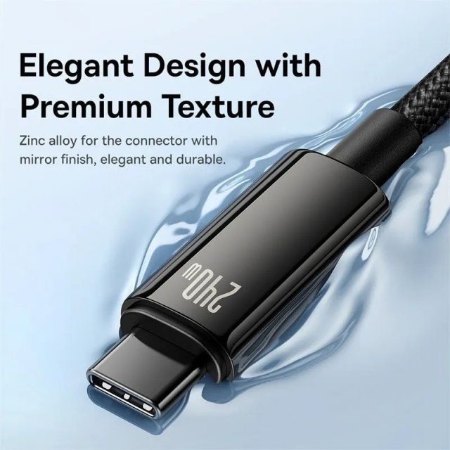 Ultra-Fast 240W Type-C to Type-C Charging Cable for iPhone 15 & MacBook