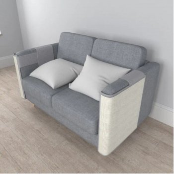 Deluxe Cat Scratching Pad - Sofa & Furniture Protector with Sisal Fabric