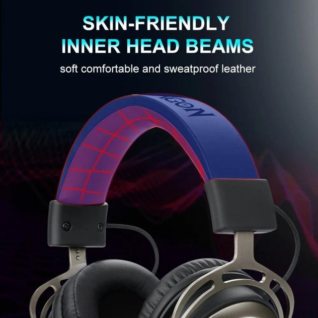 Pro Gaming Headphone with 7.1 USB Surround Sound & Active Noise-Cancellation