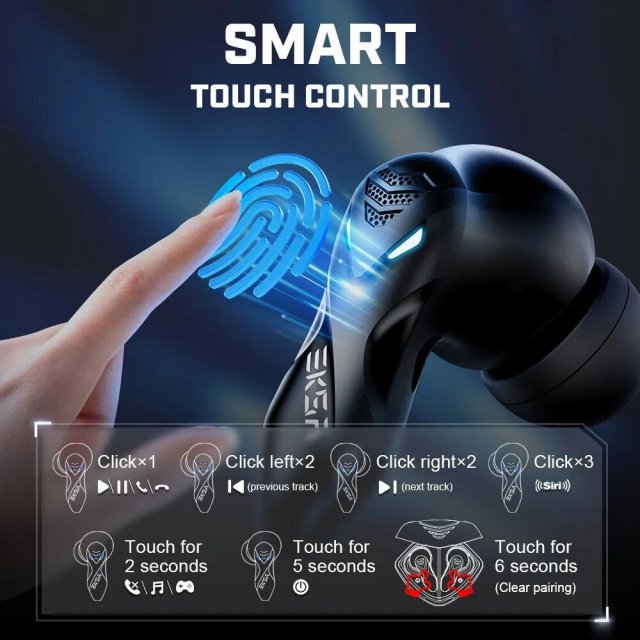 Wireless Gaming Earbuds with Microphone - Image 7