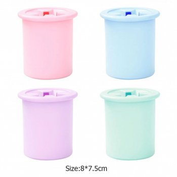 Easy Clean Pet Paw Washer Cup: Soft Silicone Dog & Cat Foot Cleaning Tool