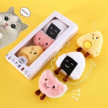Catnip-Infused Toy & Teeth Cleaner