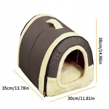 Cozy Plush Dog House
