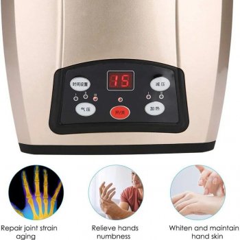 Electric Hand Massager with Air Compression & Heat Therapy