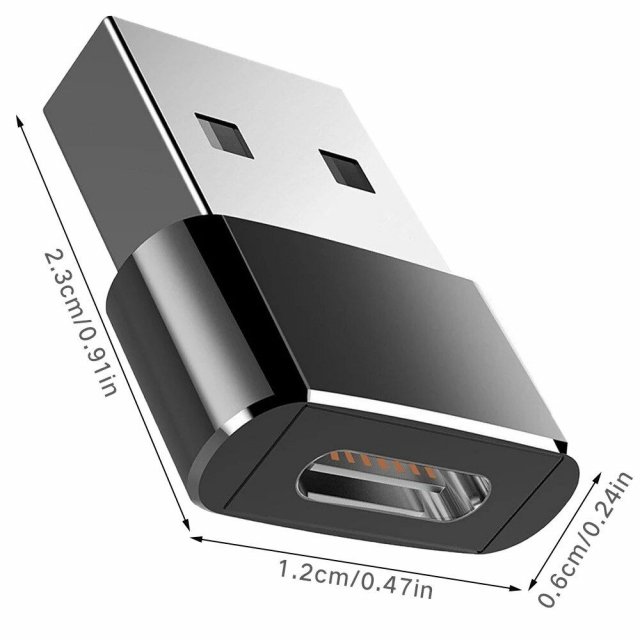 USB to Type-C Adapter for iPhone 12/13 Pro Max