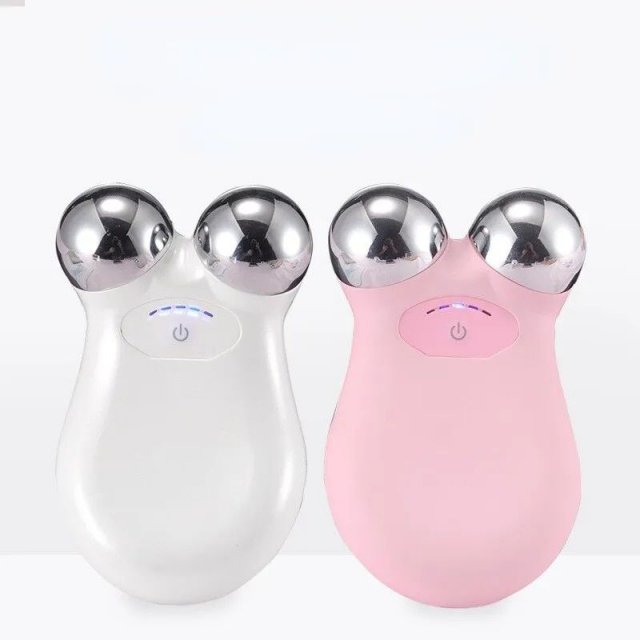 5-Gear Rechargeable Face Massager: Electric Micro-Current & 3D EMS Firming Technology - Image 3