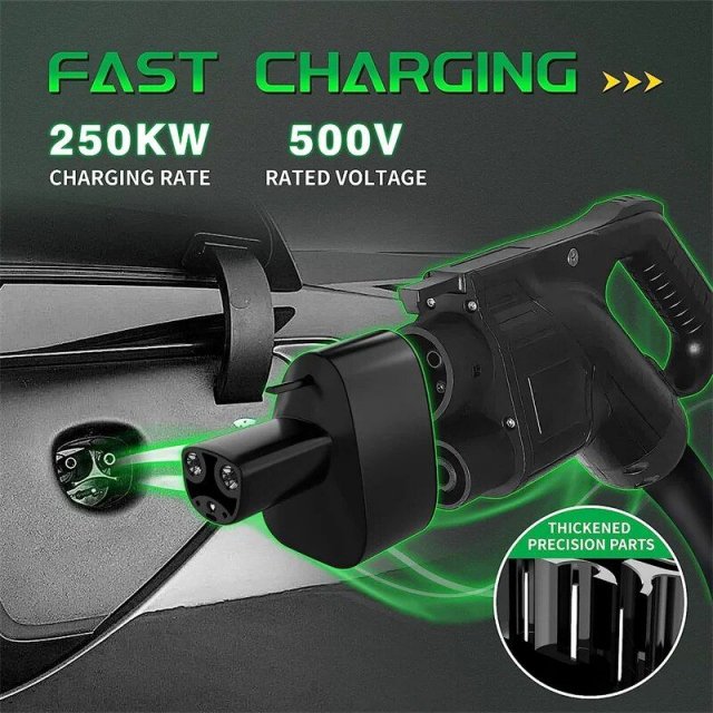 Fast Charging CCS1 to Tesla Converter Adapter for Model Y S X 3