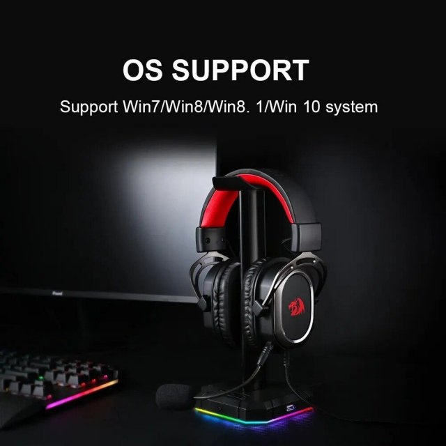 Pro Gaming Headphone with 7.1 USB Surround Sound & Active Noise-Cancellation