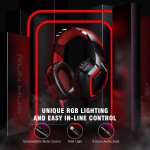 Wired Gaming Headset with 7.1 Surround Sound & RGB LED Lighting - Image 4