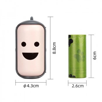 Portable Canvas Poop Bag Dispenser for Pets