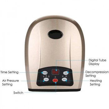 Electric Hand Massager with Air Compression & Heat Therapy