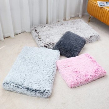 Luxurious Plush Square Dog Mattress