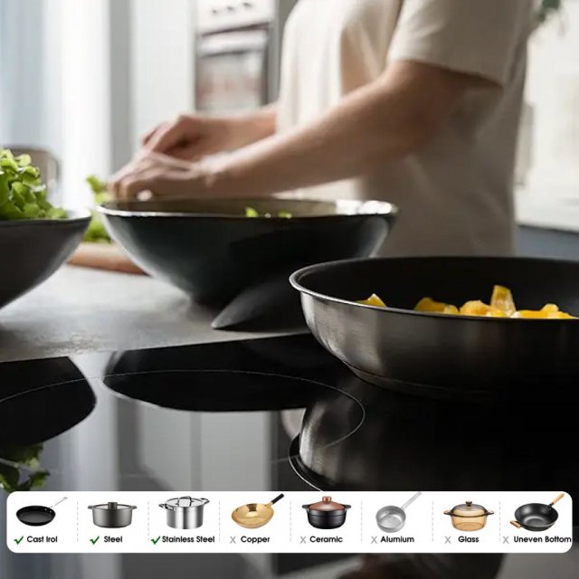 30 Inch Sleek Induction Cooktop - 4 Burner Electric Stove Top - Image 4