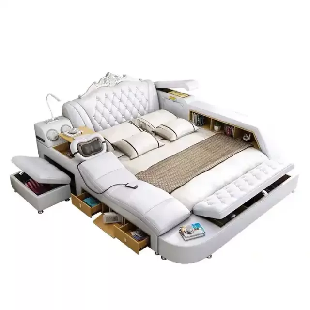 Luxury Multi-Functional Smart Massage Bed - Modern & Classic Styles - Image 2