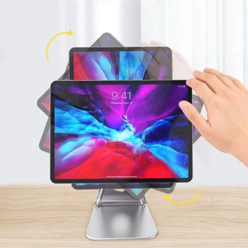 360° Rotatable Aluminum Tablet Stand