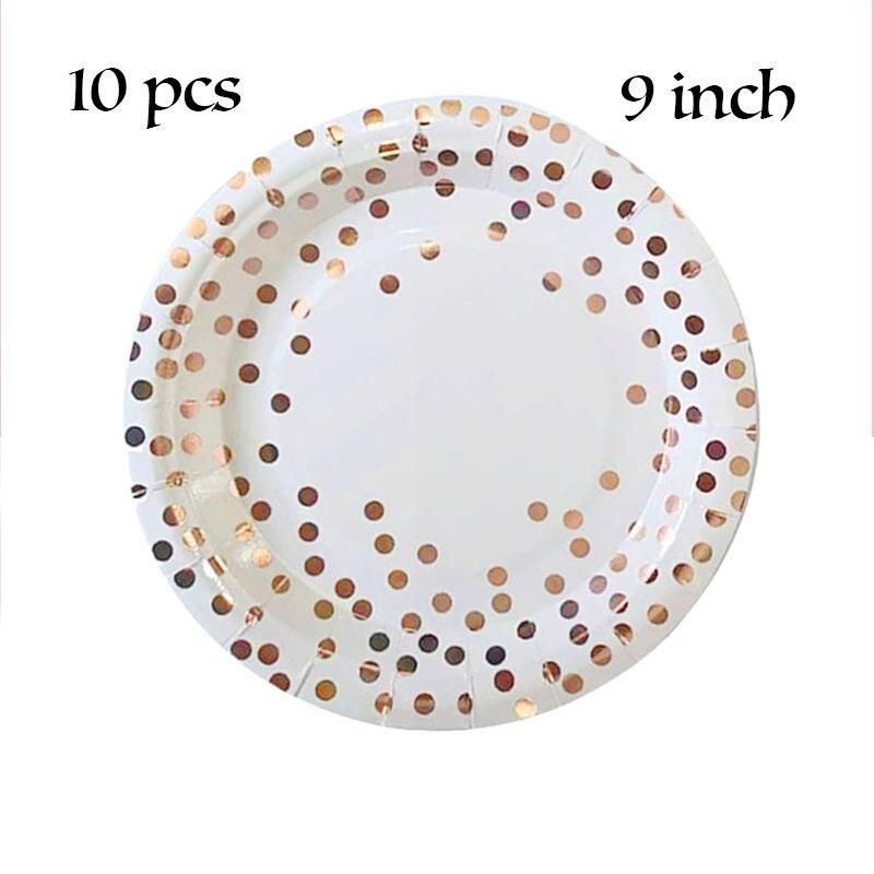 10pcs 9inch Plates