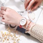 Elegant Fashion Quartz Wristwatch for Women - Simple and Luxurious Leather Band Watch - Image 8