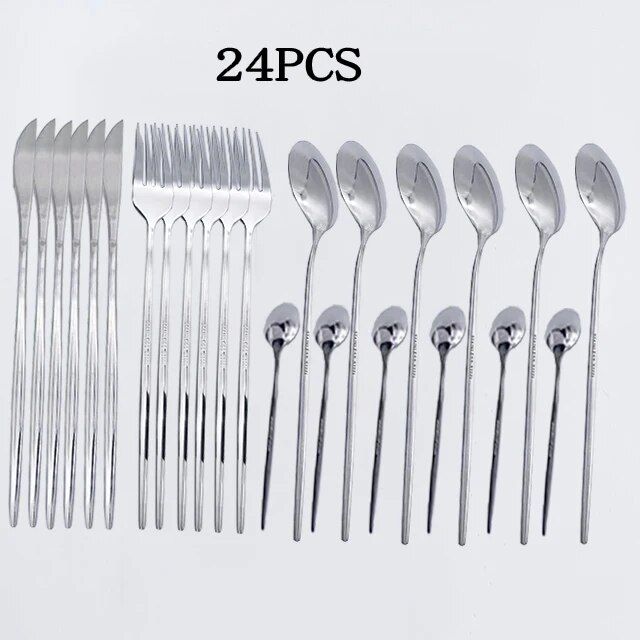 Silverware 24 pcs