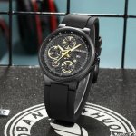 Luxury Quartz Waterproof Men's Wristwatch with Luminous Silicone Strap - Image 4