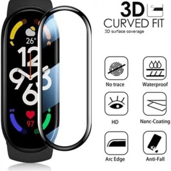 3D Tempered Glass Screen Protector for Xiaomi Mi Band 3/4/5/6/7