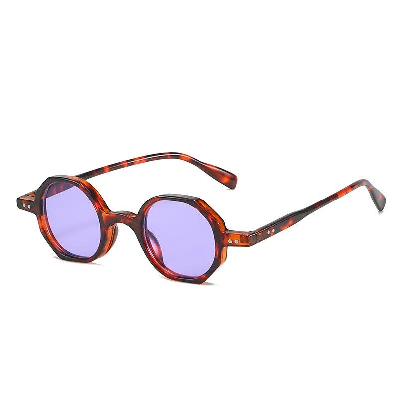 Trendy Small Round Sunglasses - Vintage-Inspired Unisex UV400 Eyewear 