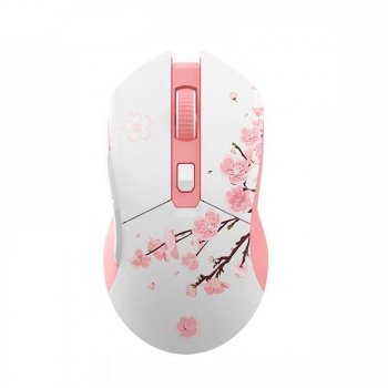 Dual-Mode Wireless/Wired RGB Gaming Mouse with Rechargeable Battery & Macro Settings