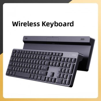 Wireless 2.4G Dual-Language Keyboard & Mouse Combo - High Precision, Ergonomic Design for Efficient Home Office Setup