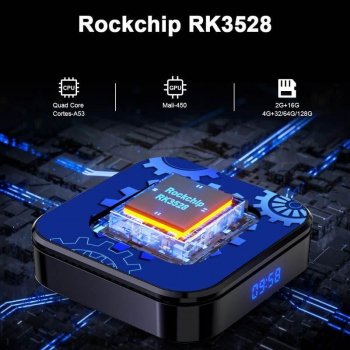 Ultra HD 8K Android 13.0 TV Box with HDR10+, Dual WiFi, and Bluetooth 5.0