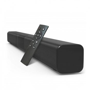 Alternative view of 50W High-Fidelity Soundbar - Wireless Bluetooth 5.0, Built-in Subwoofers, Home Theater Audio with Remote Control