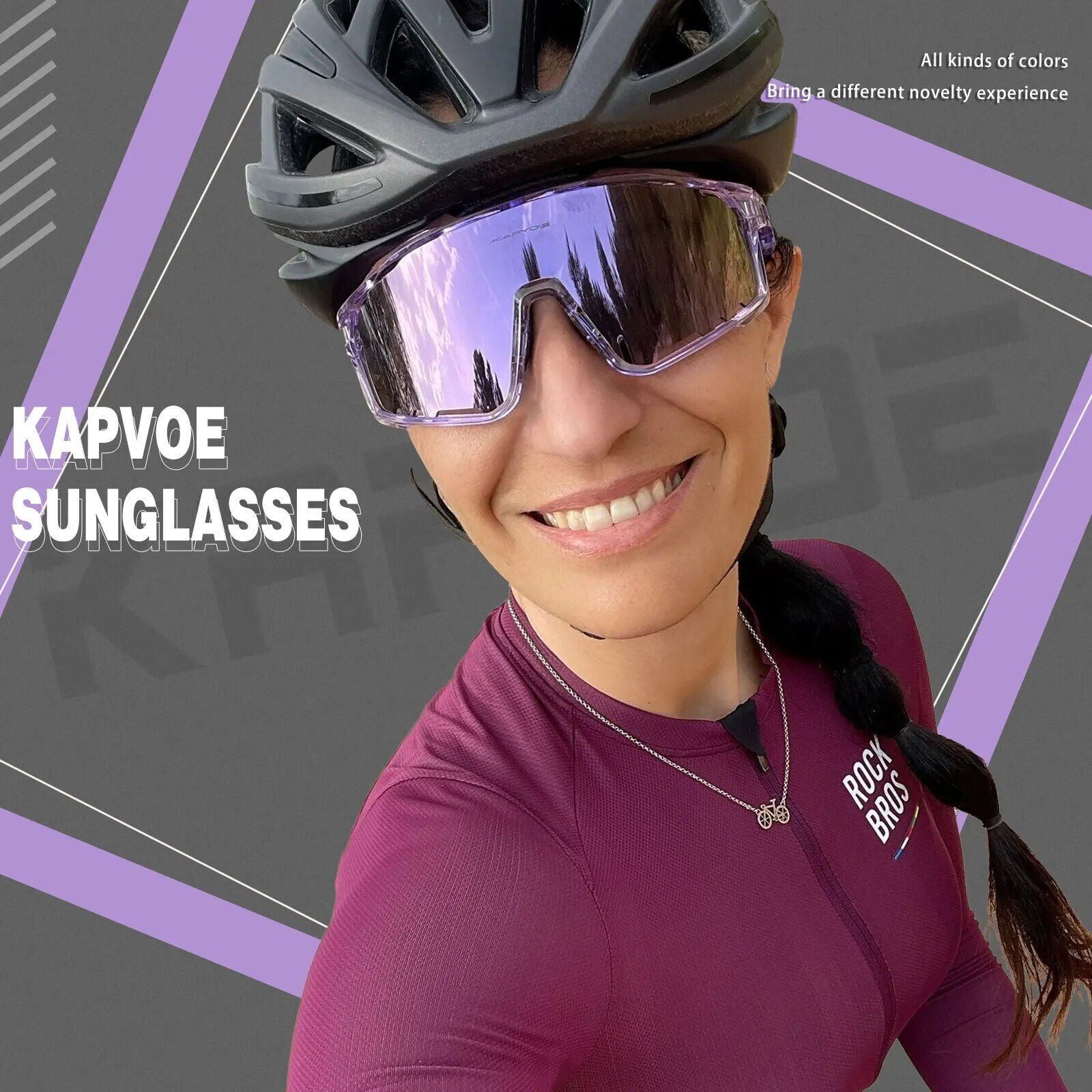 Photochromic Cycling Glasses: UV400 Protection, Unisex, for All Outdoor Sports 