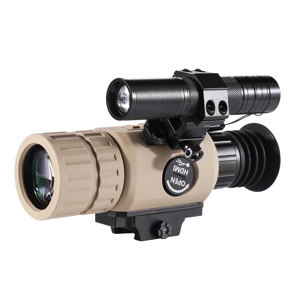 New NW-HTS35 Monocular Thermal Imager Night Vision Riflescope Color: Beige