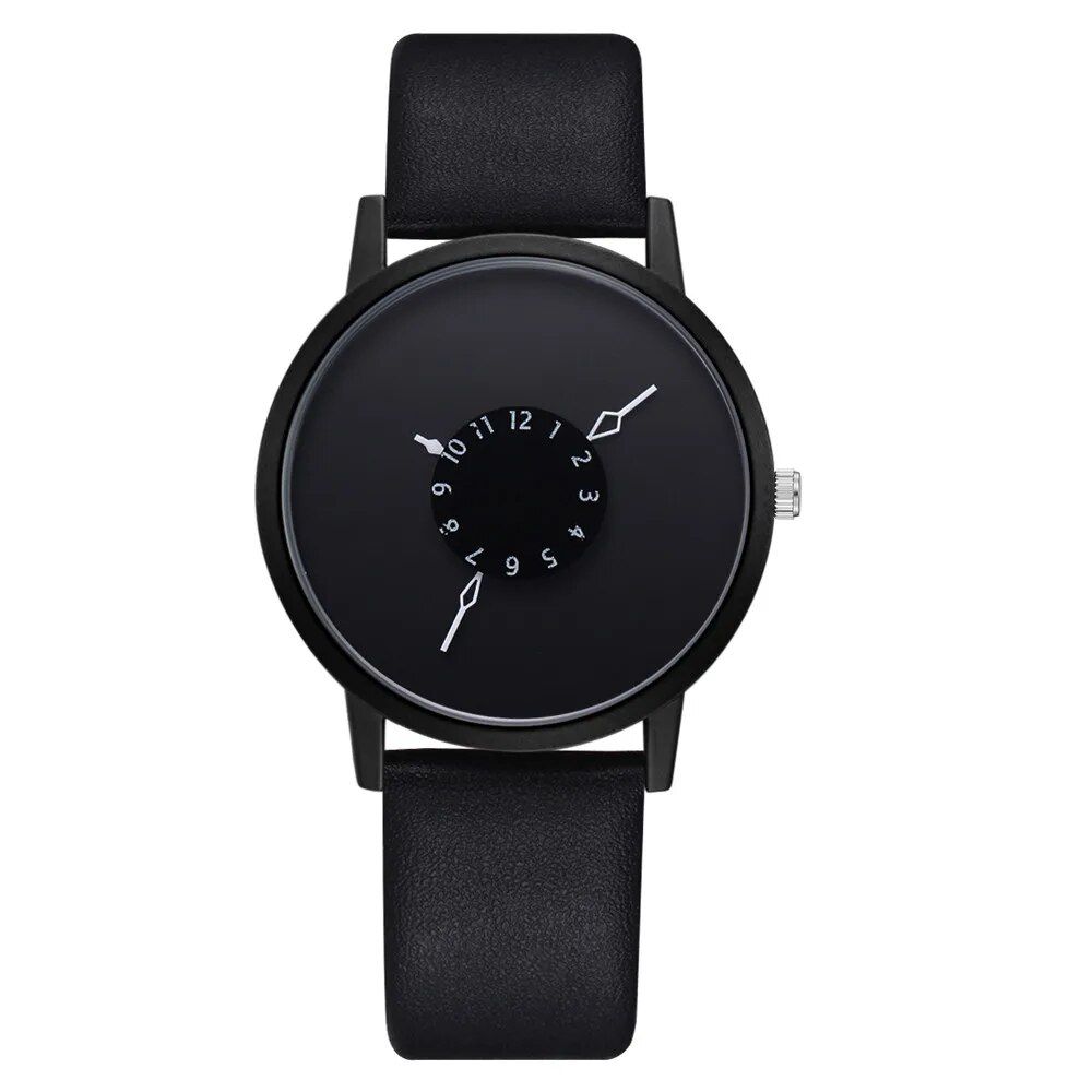 Elegant Ultra-Thin Quartz Watch for Men and Women 