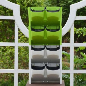 Stackable Wall-Mounted Flower & Succulent Planter – Versatile Home & Garden Decor