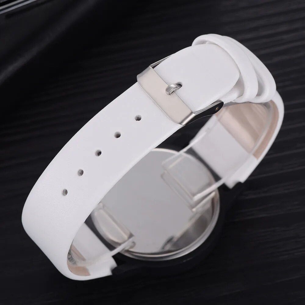 Elegant Ultra-Thin Quartz Watch for Men and Women 