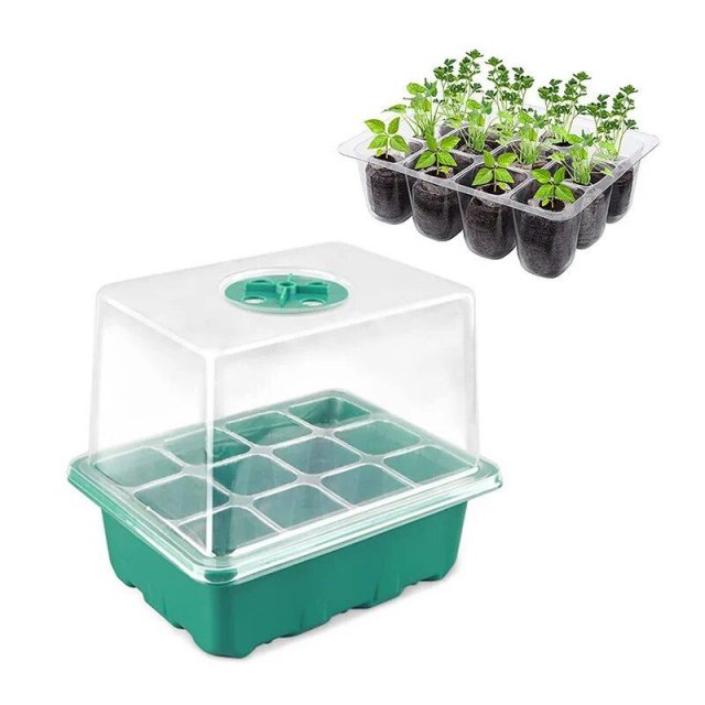 Versatile 6-Hole & 12-Hole High-Breathable Seedling Box Set – Perfect for Gardening Enthusiasts - Image 4